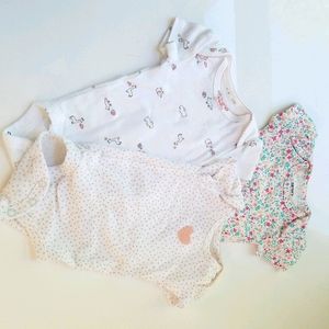 ✨ 5/$25 ✨ NB Carter's Girls Onesies